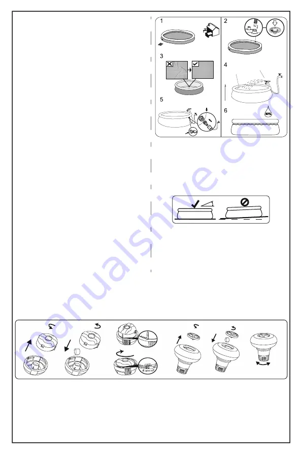 Bestway 57415 Owner'S Manual Download Page 11