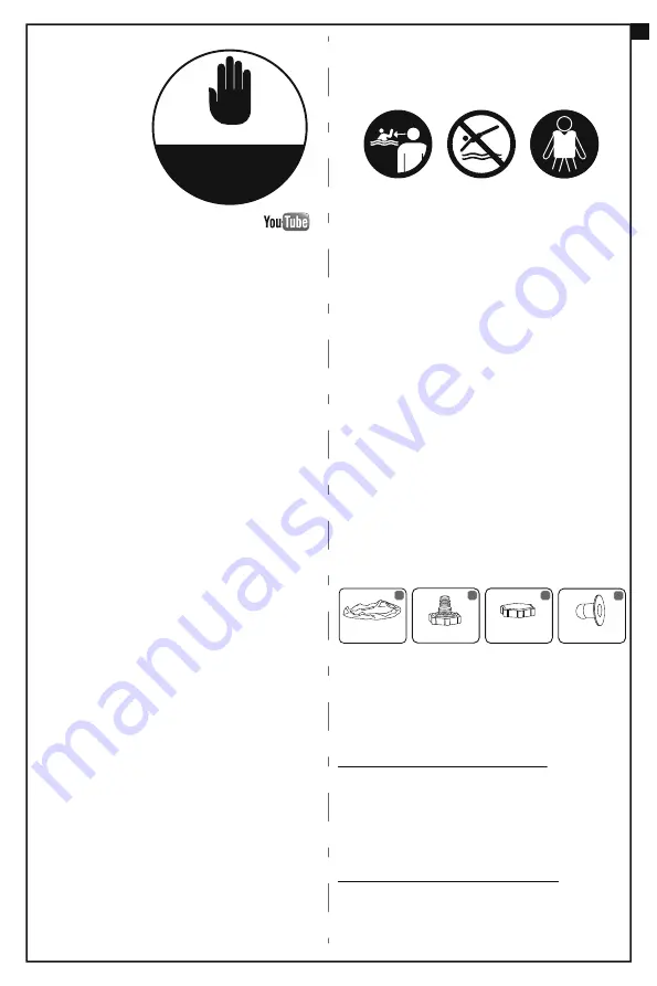 Bestway 58330 Owner'S Manual Download Page 105