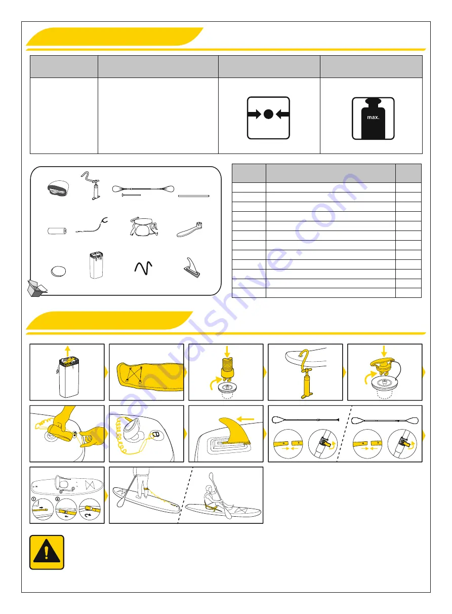 Bestway 65303E Скачать руководство пользователя страница 3