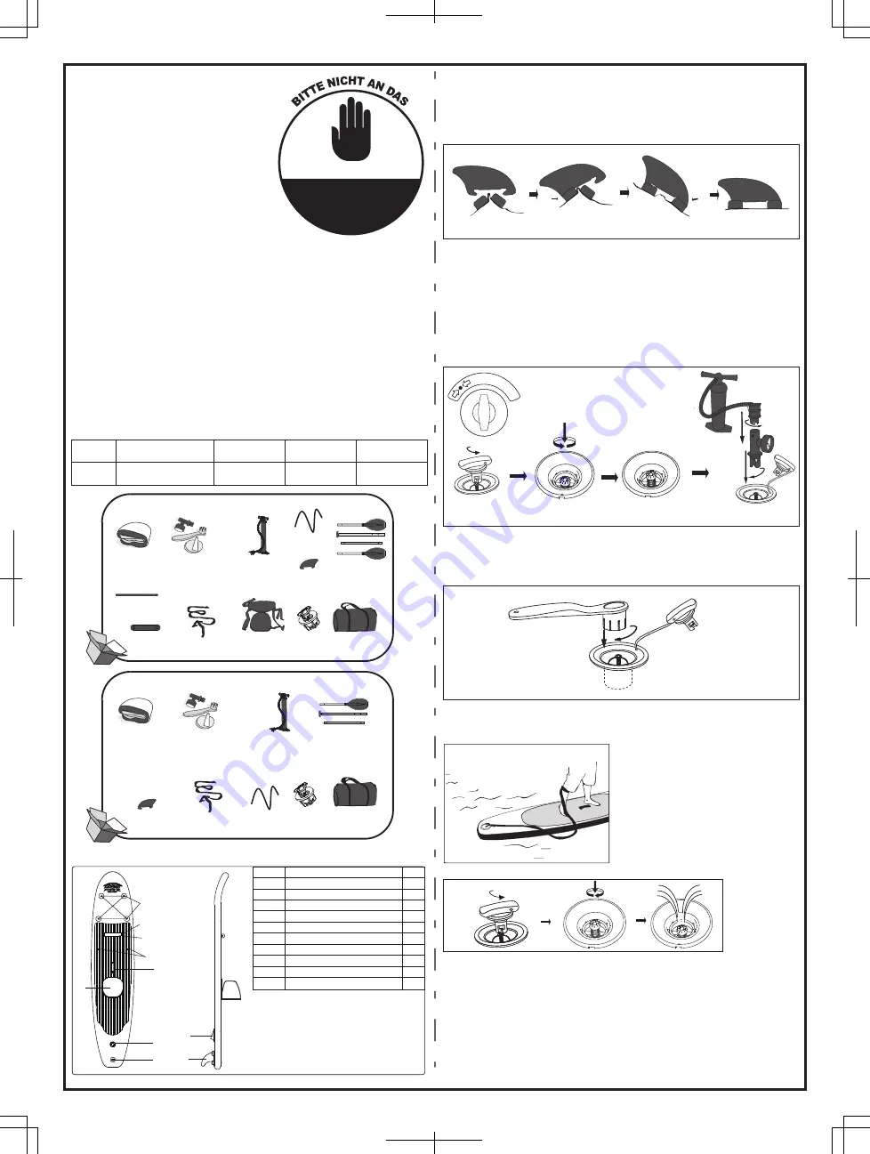 Bestway 6942138914474 Owner'S Manual Download Page 7