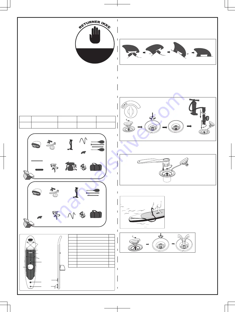 Bestway 6942138914474 Owner'S Manual Download Page 15