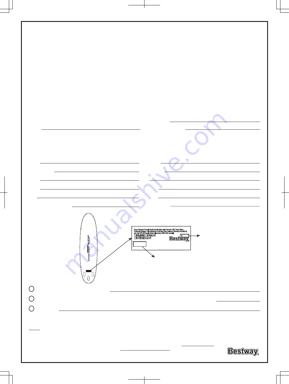 Bestway 6942138914474 Скачать руководство пользователя страница 26