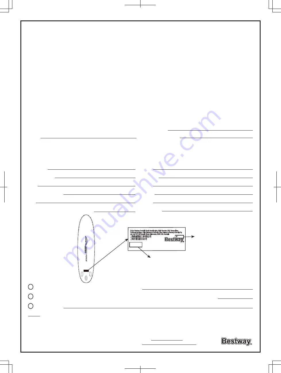 Bestway 6942138914474 Скачать руководство пользователя страница 34