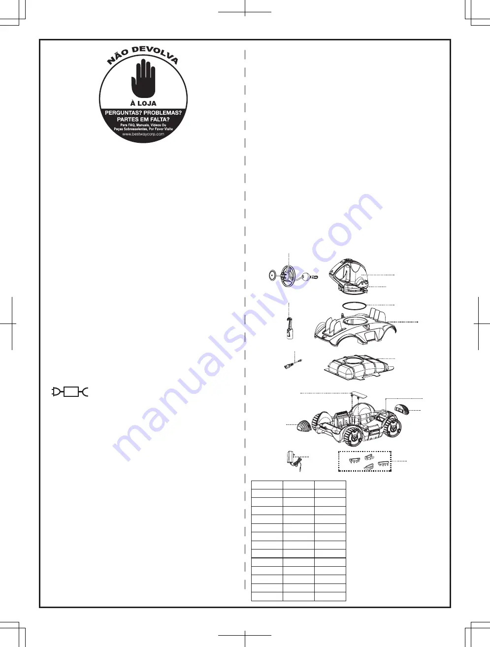 Bestway 6942138946840 Manual Download Page 8