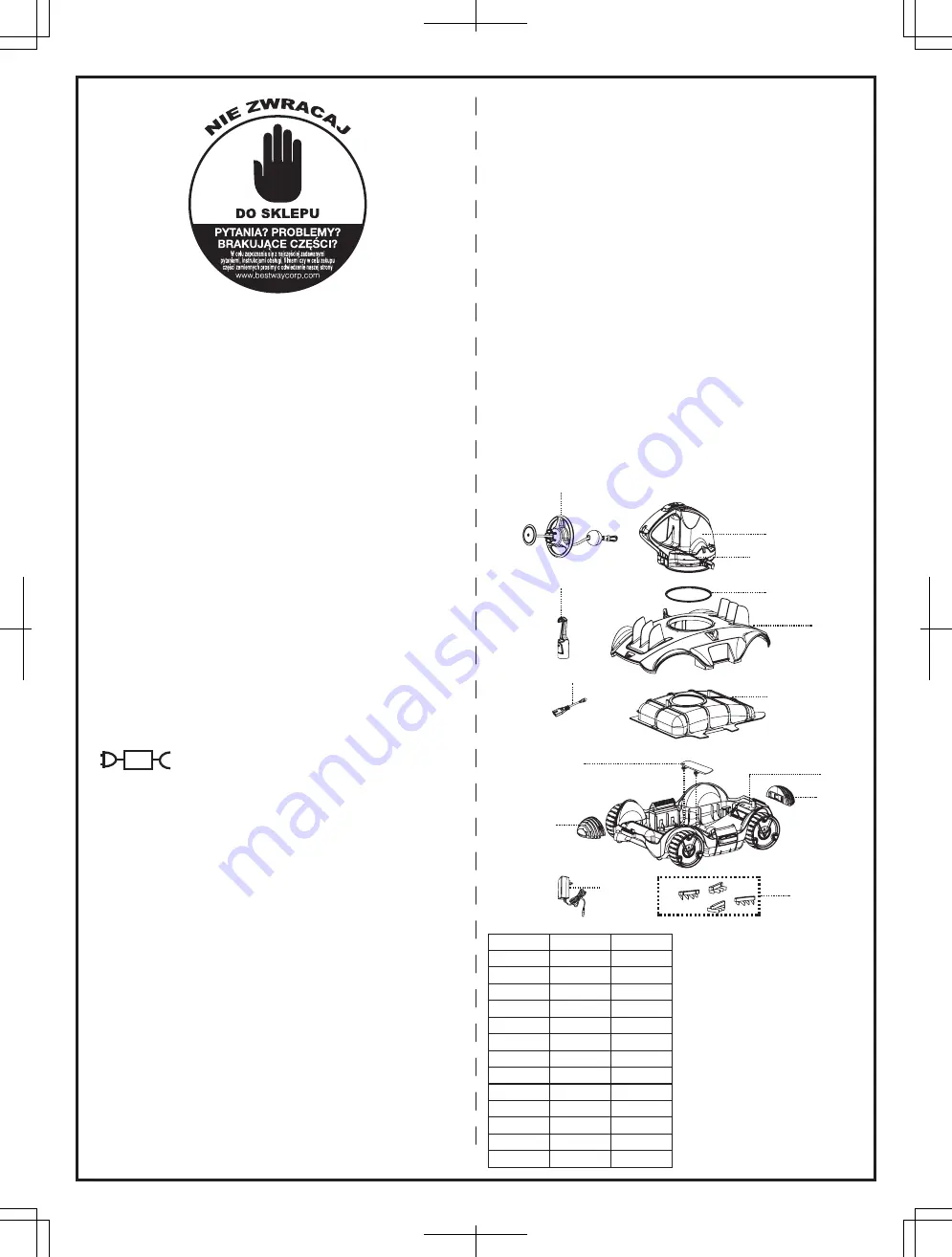 Bestway 6942138946840 Manual Download Page 53