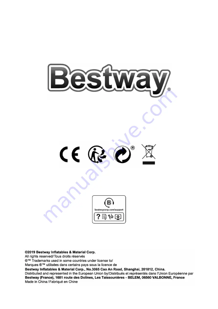 Bestway AQUAROVER FLOWCLEAR User Manual Download Page 36