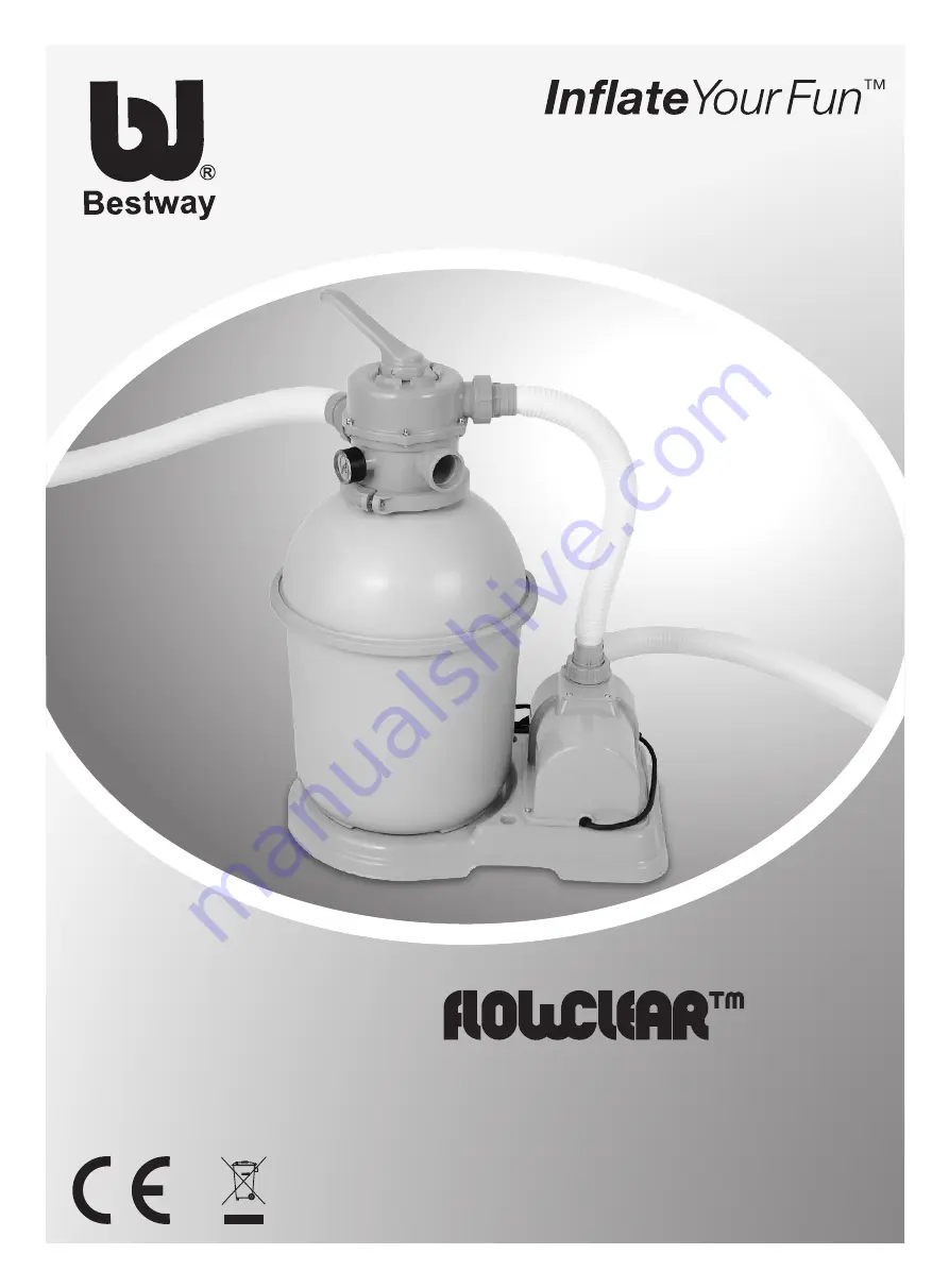 Bestway FlowClear 58126 Owner'S Manual Download Page 1