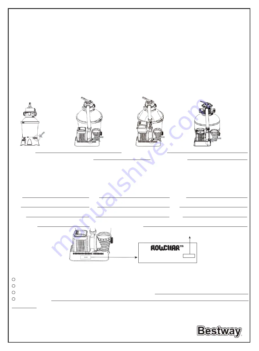 Bestway Flowclear 58397 Owner'S Manual Download Page 61