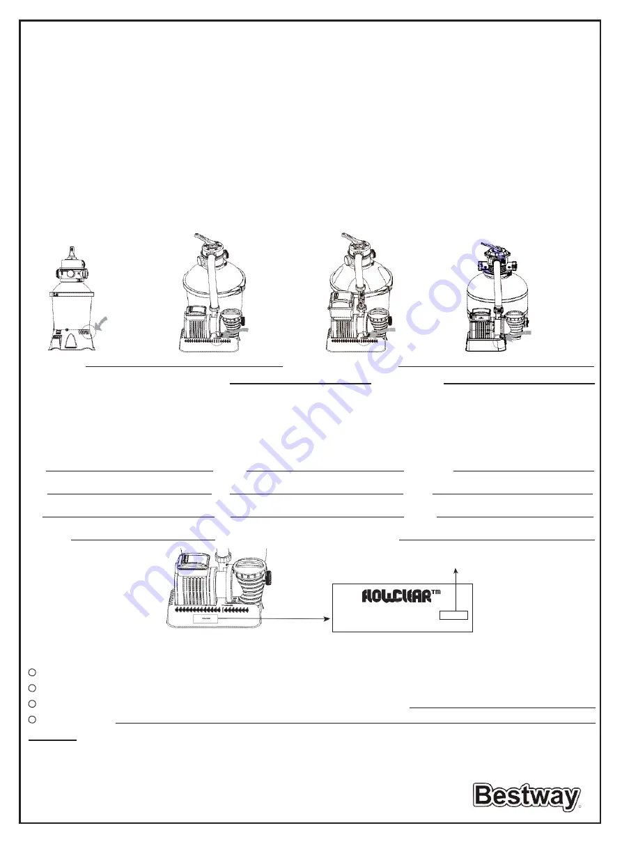 Bestway Flowclear 58397 Скачать руководство пользователя страница 81