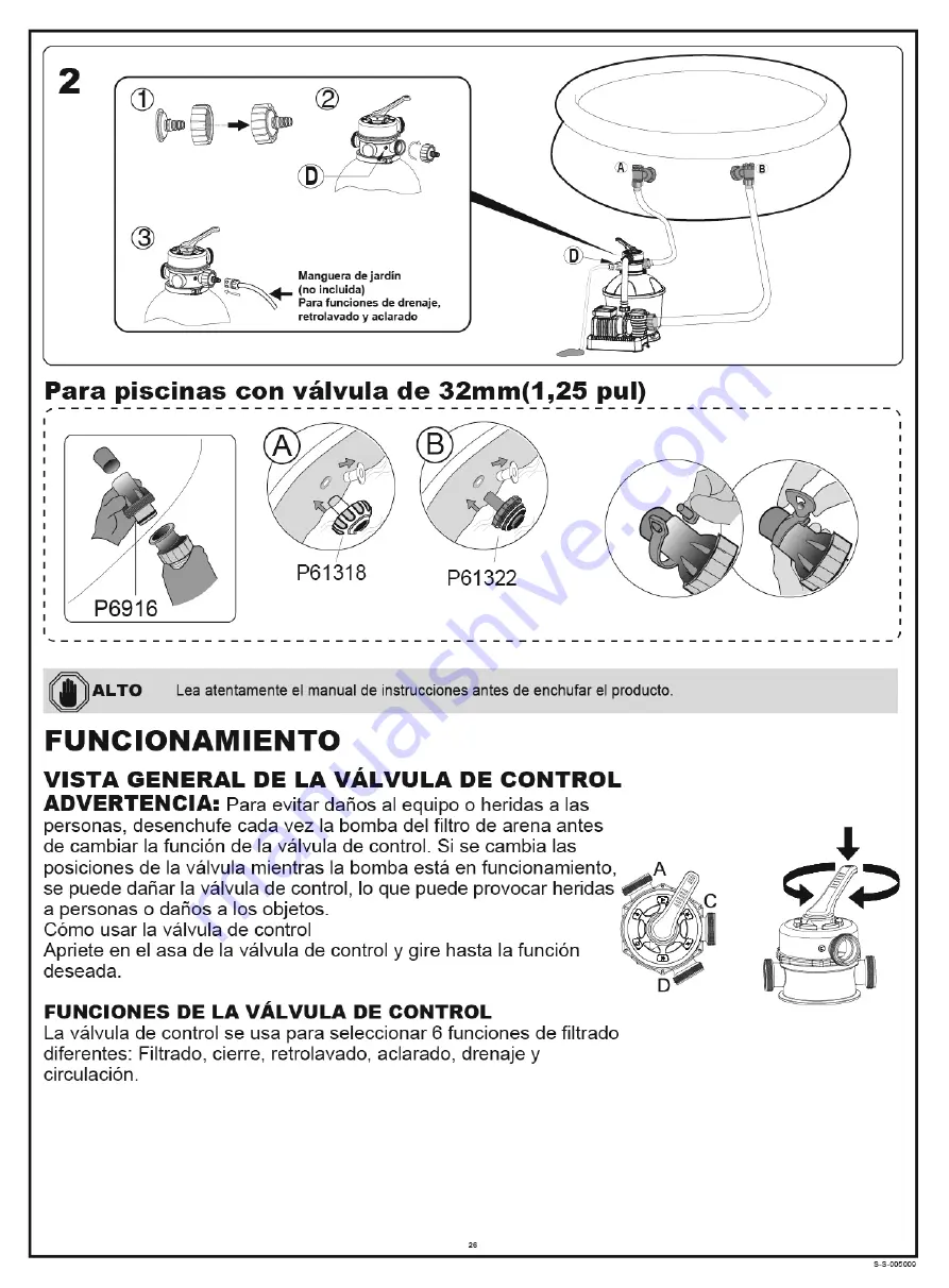 Bestway FLOWCLEAR 58404 Owner'S Manual Download Page 26