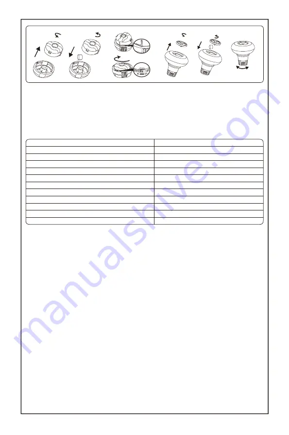 Bestway Hydrium 56384 Manual Download Page 12