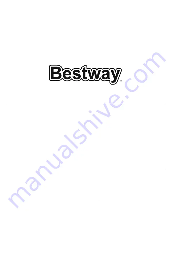 Bestway Soccer Splash Set Owner'S Manual Download Page 8