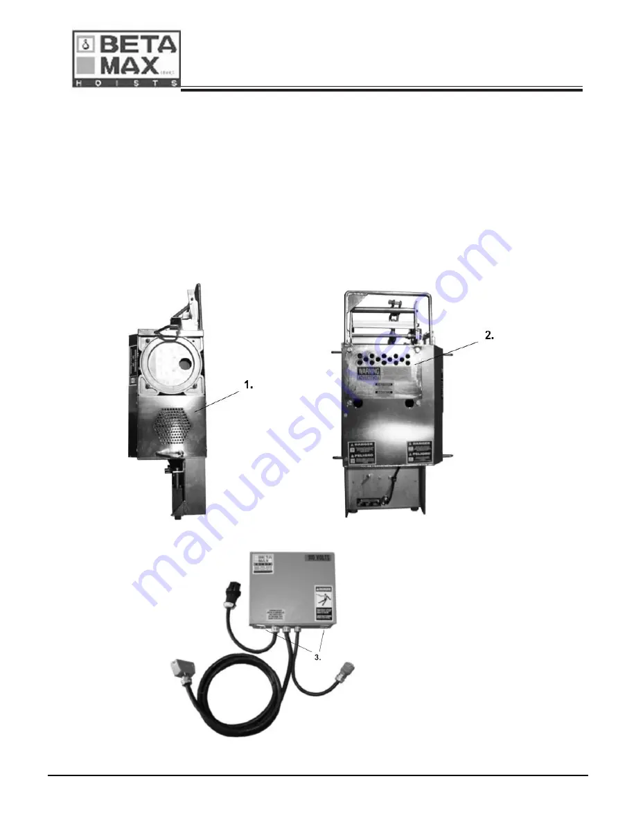 Beta Max MAXIAL TRACK HOIST Use And Maintenance Instruction Manual Download Page 68