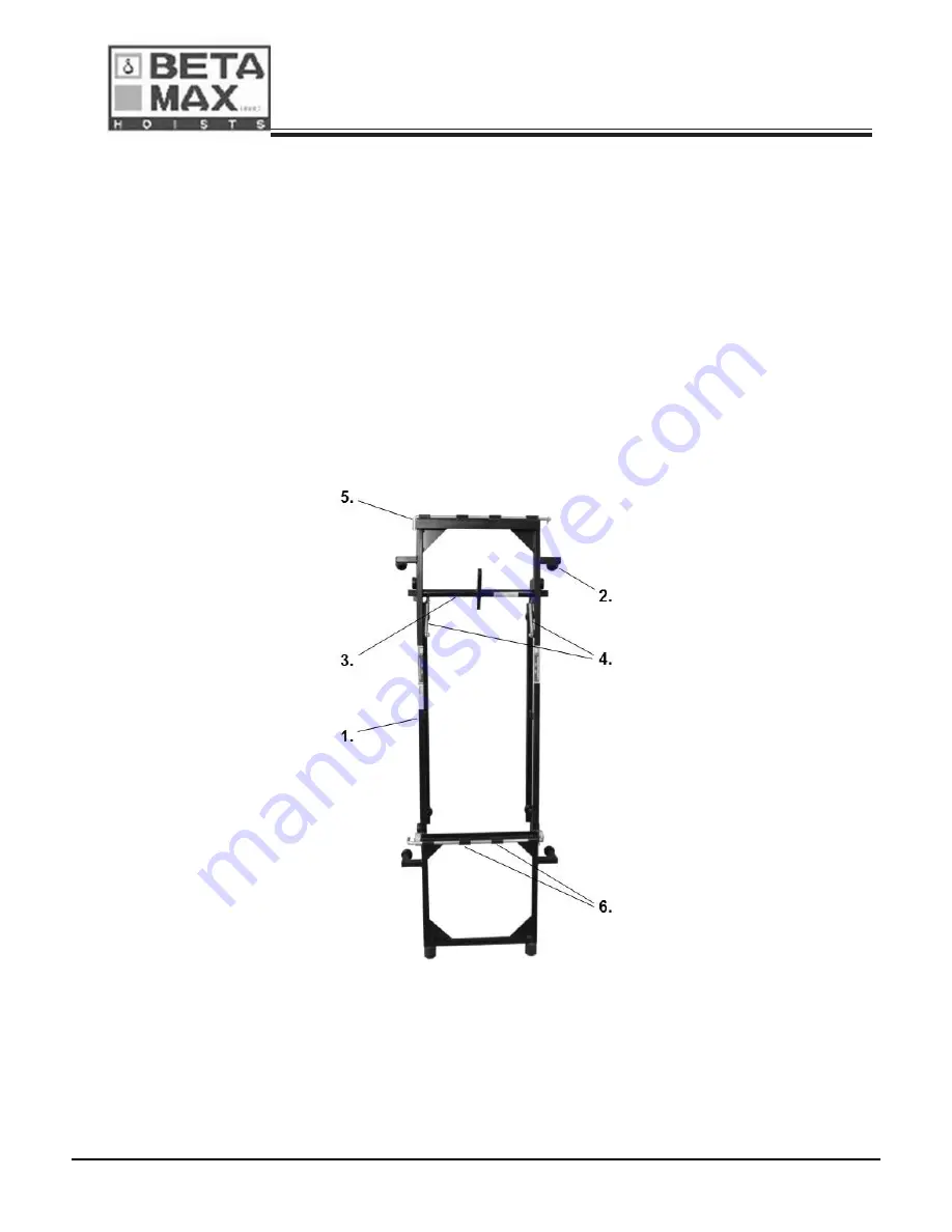 Beta Max MAXIAL TRACK HOIST Скачать руководство пользователя страница 98