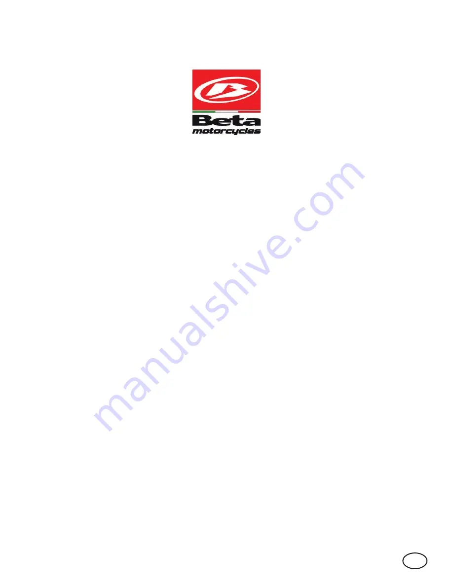 Beta Motorcycles EVO 300cc 4T 2019 Owner'S Manual Download Page 2