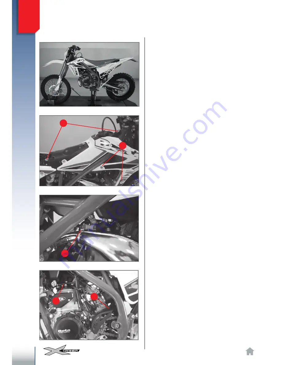 Beta Motorcycles X Trainer 300 2T 2015 Workshop Manual Download Page 8