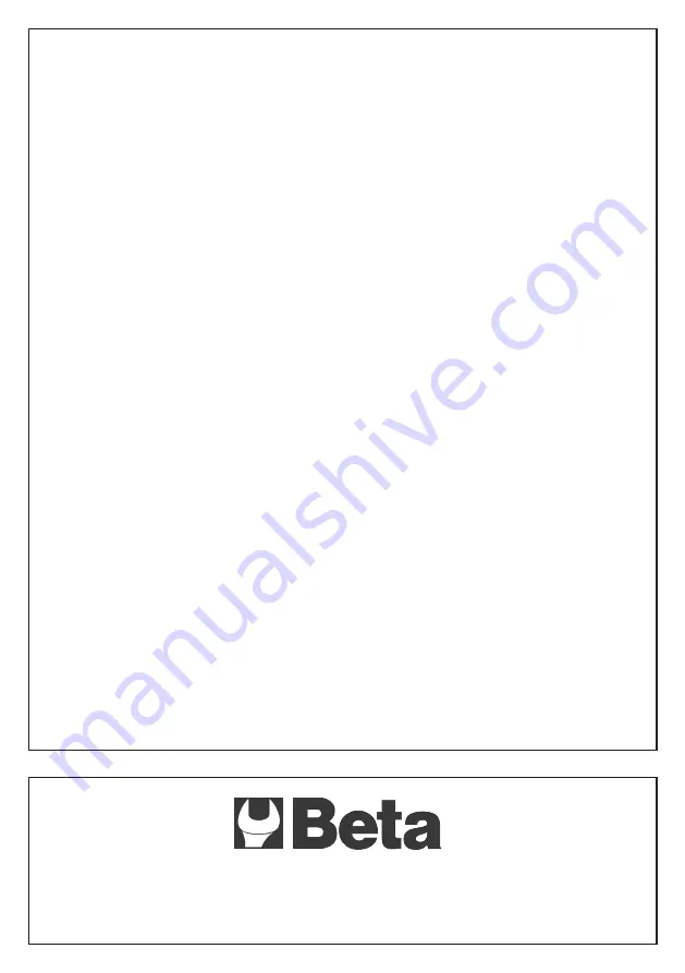 Beta 014640550 Instructions For Use Manual Download Page 12