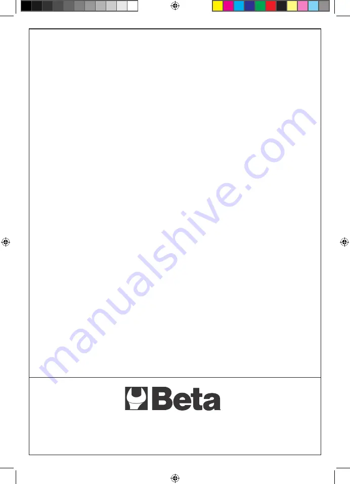 Beta 018270200 Instructions For Use Manual Download Page 24