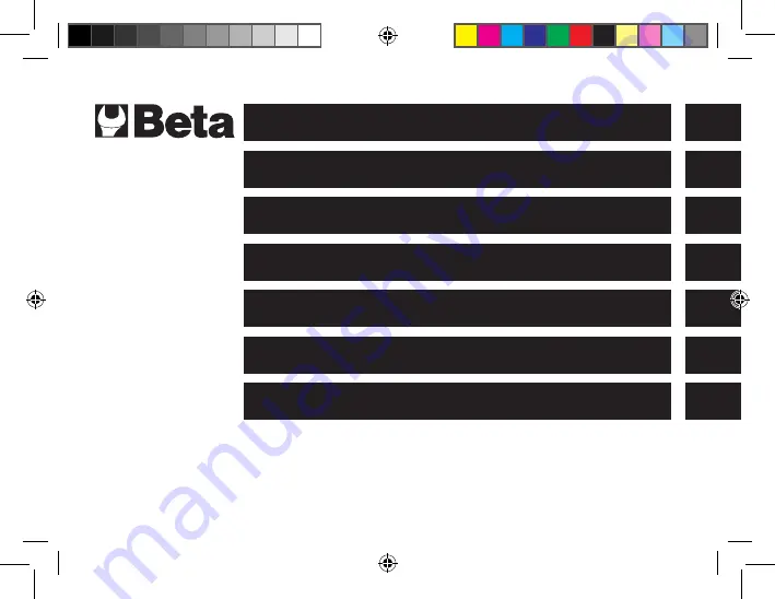 Beta 1760/IR1600 Manual Download Page 1