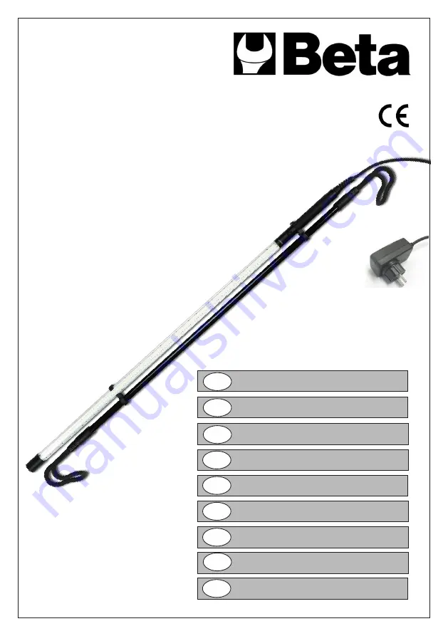 Beta 1838LED/120 Instructions For Use Manual Download Page 1