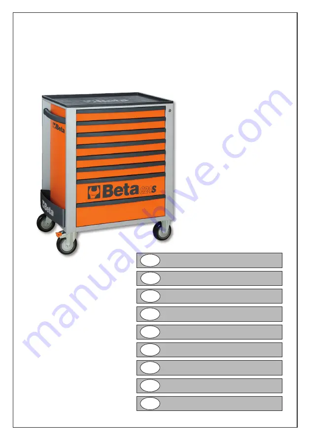 Beta C24S/8-G Instructions For Use Manual Download Page 1