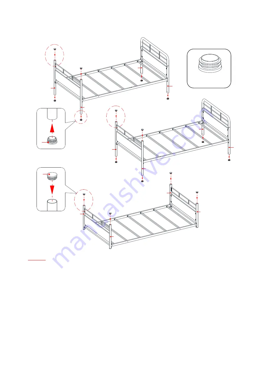 Better Homes and Gardens Anniston BHW-10022 Assembly Instructions Manual Download Page 62