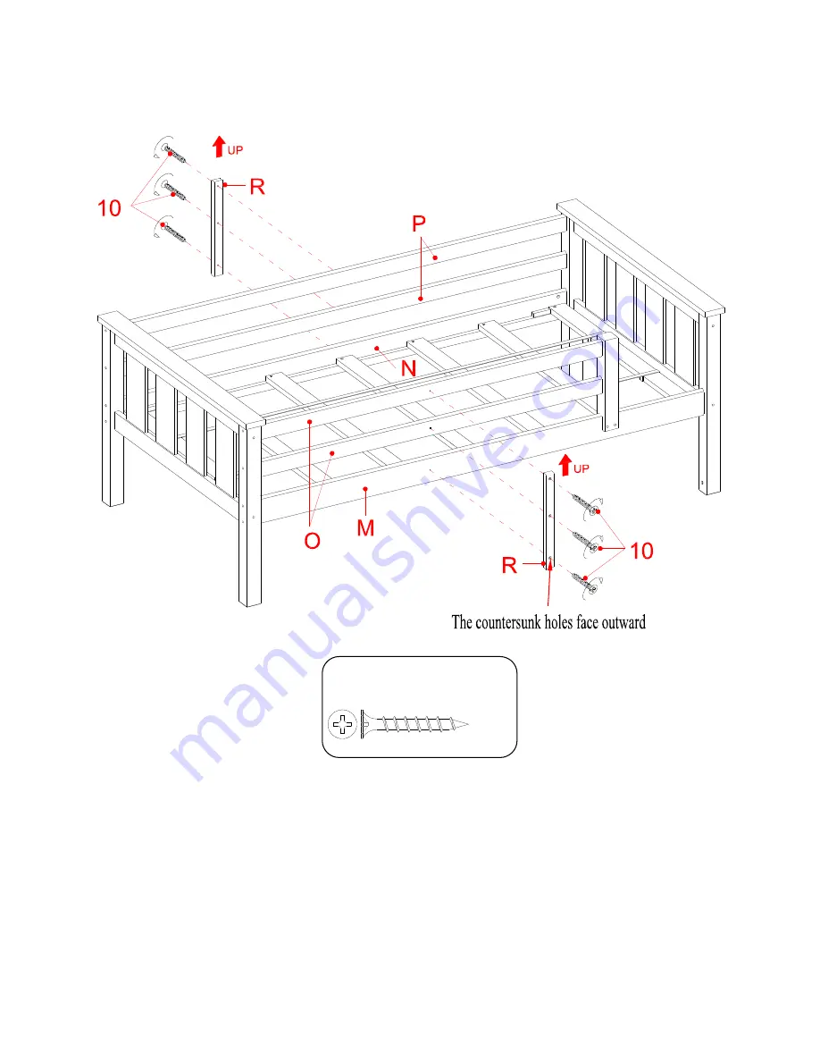 Better Homes and Gardens BH18-084-097-26 Assembly Instructions Manual Download Page 14