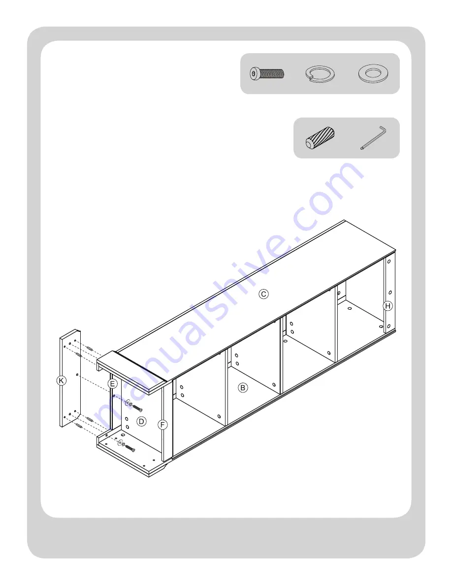 Better Homes and Gardens DOVER BH17-084-098-27 Assembly Instructions Manual Download Page 9