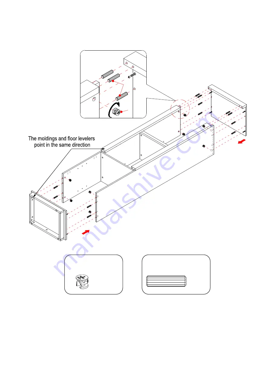 Better Homes and Gardens EllisShutter Tower/Bookcase BH48-084-099-42 Instruction Booklet Download Page 12