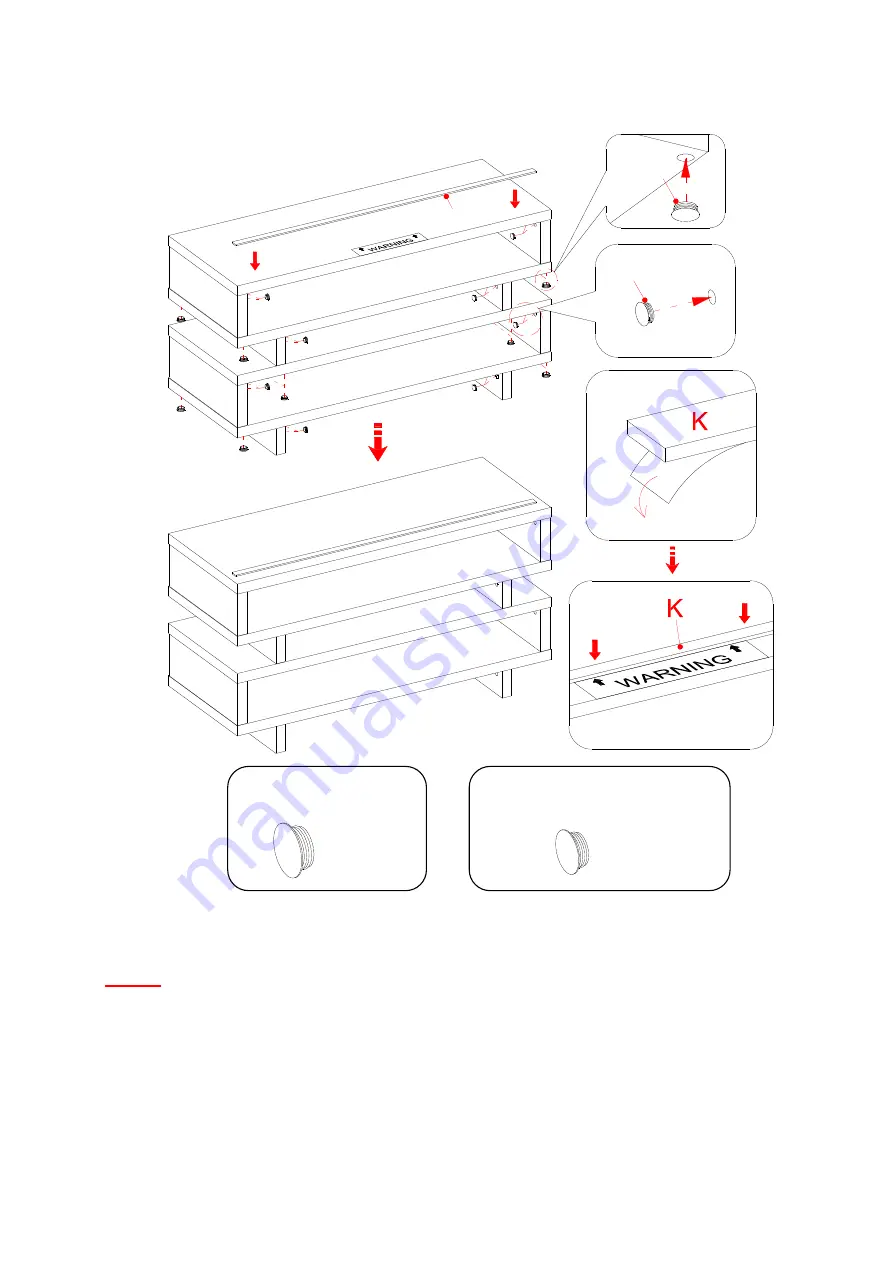 Better Homes and Gardens Espresso Finish Instruction Booklet Download Page 37