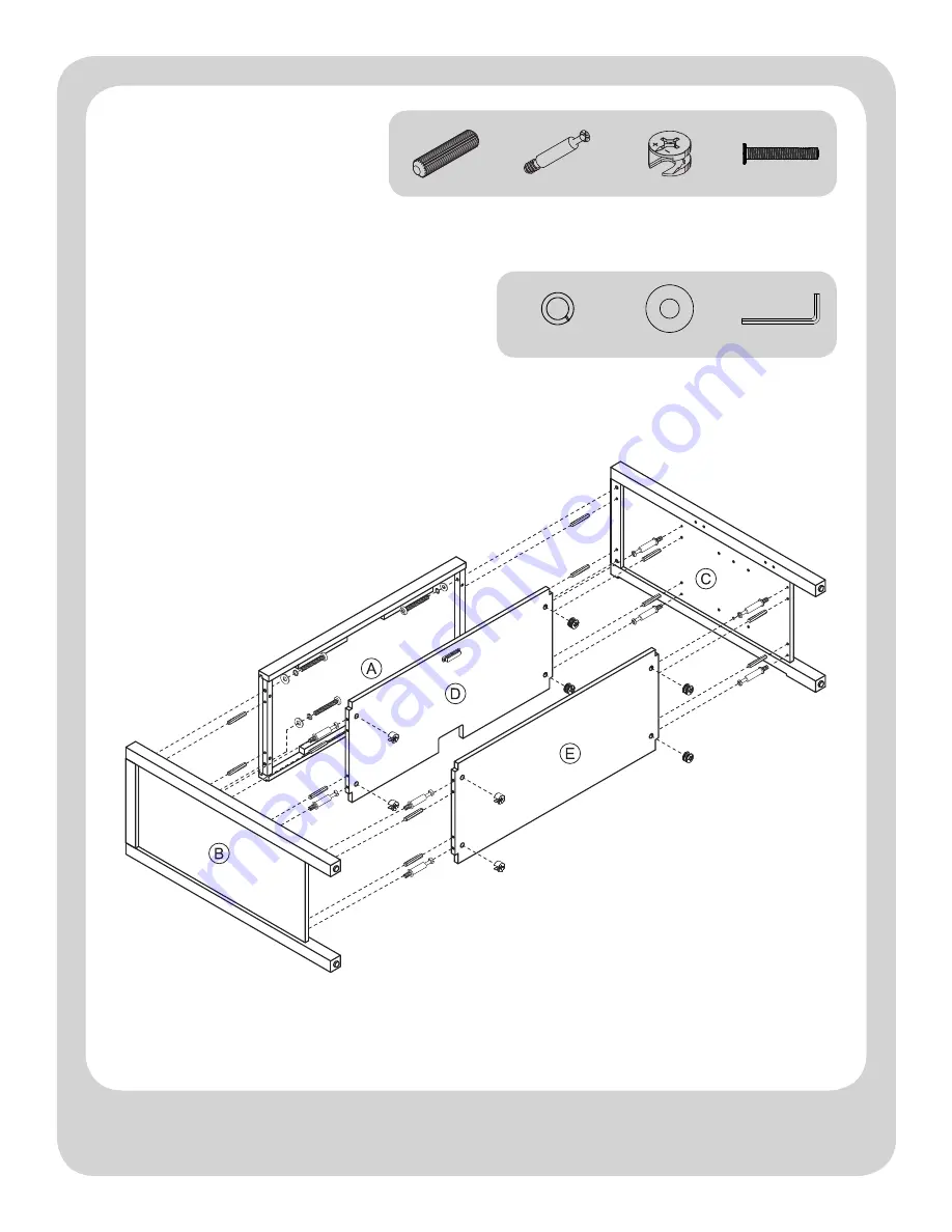 Better Homes and Gardens KENDARA BH18-021-199-18 Assembly Instructions Manual Download Page 8