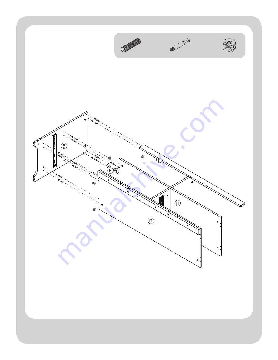 Better Homes and Gardens SAVANNAH 2 DRAWER MEDIA CONSOLE BH17-084-999-01 Assembly Instructions Manual Download Page 9