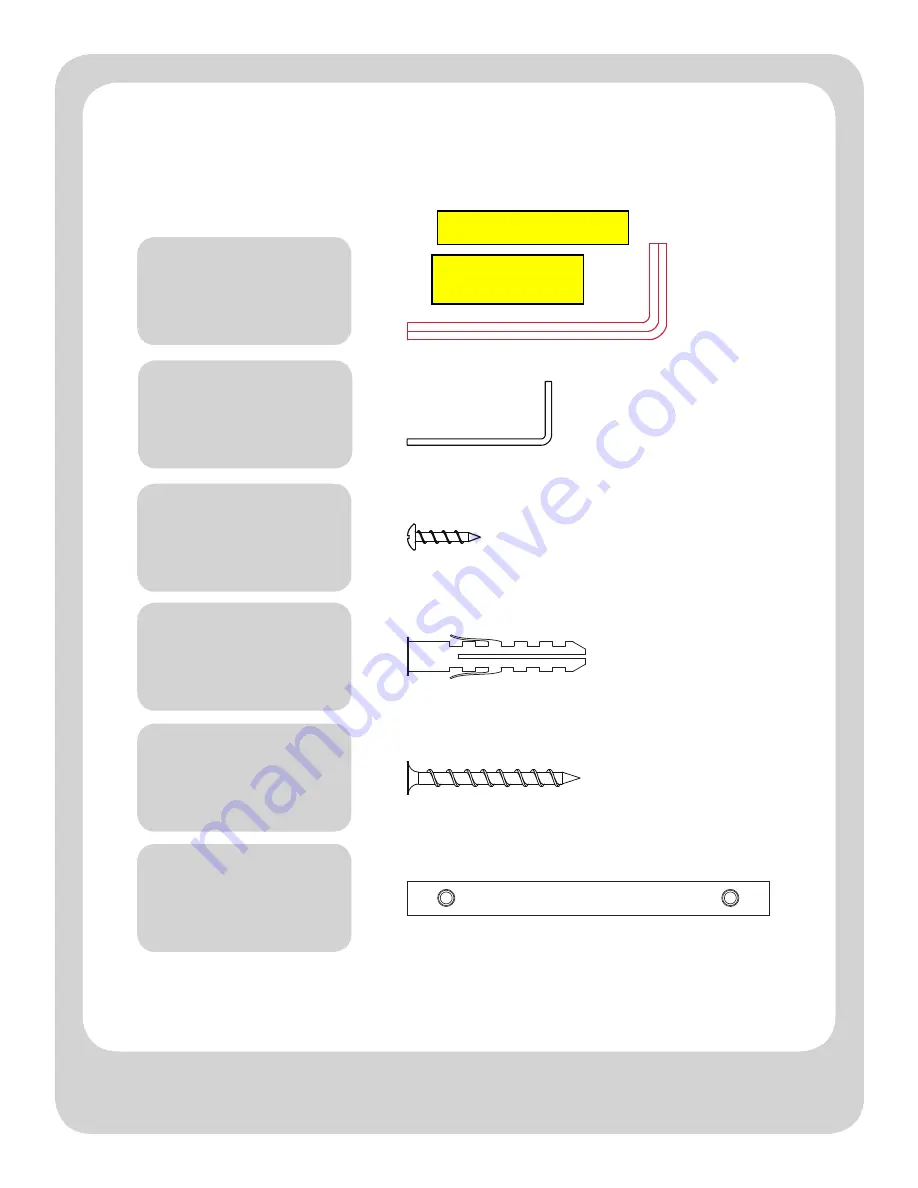 Better Homes and Gardens WM1-BFCNSL-GY Assembly Instructions Manual Download Page 4