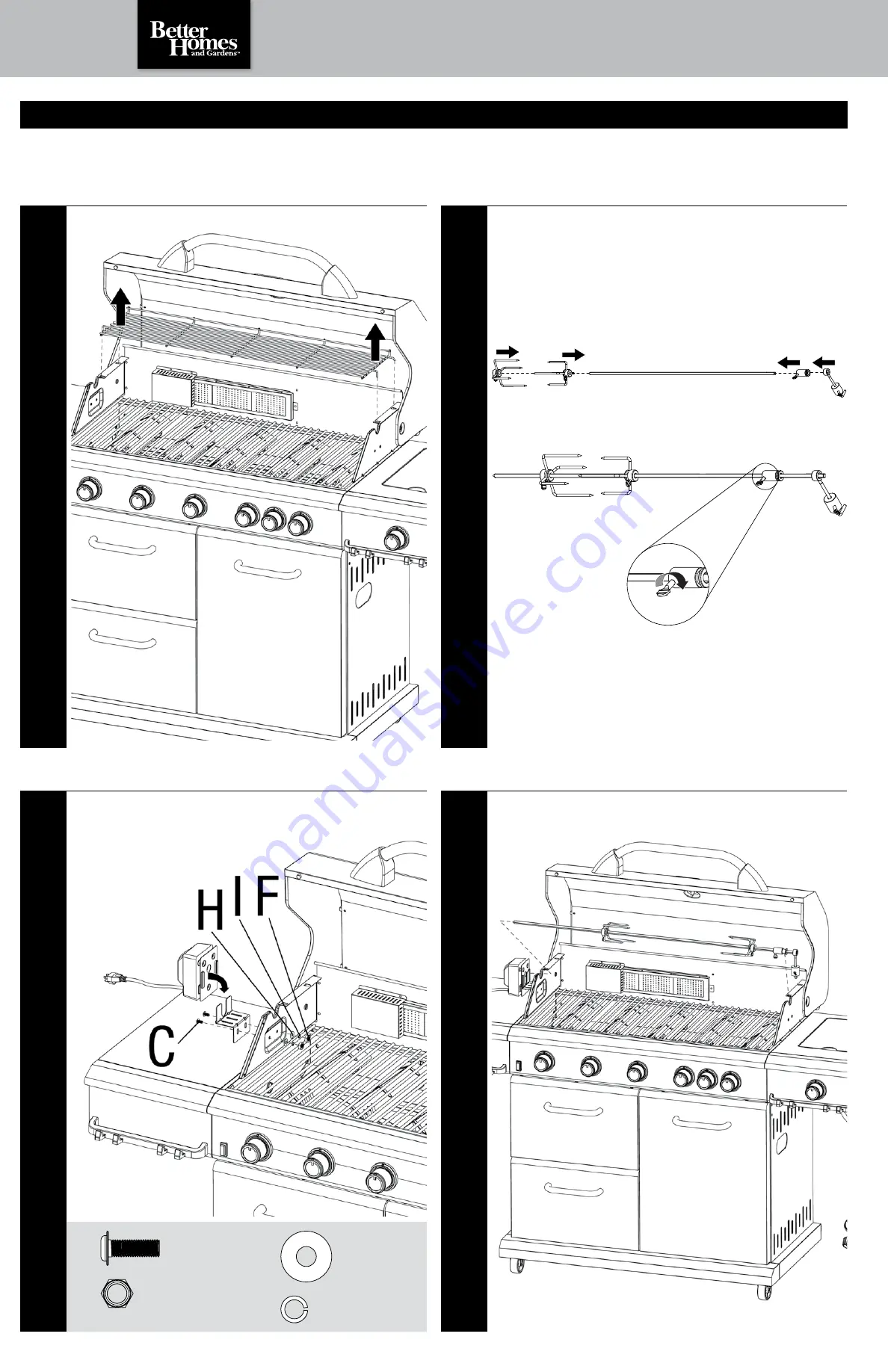 better homes BH15-101-099-01 Owner'S Manual Download Page 29