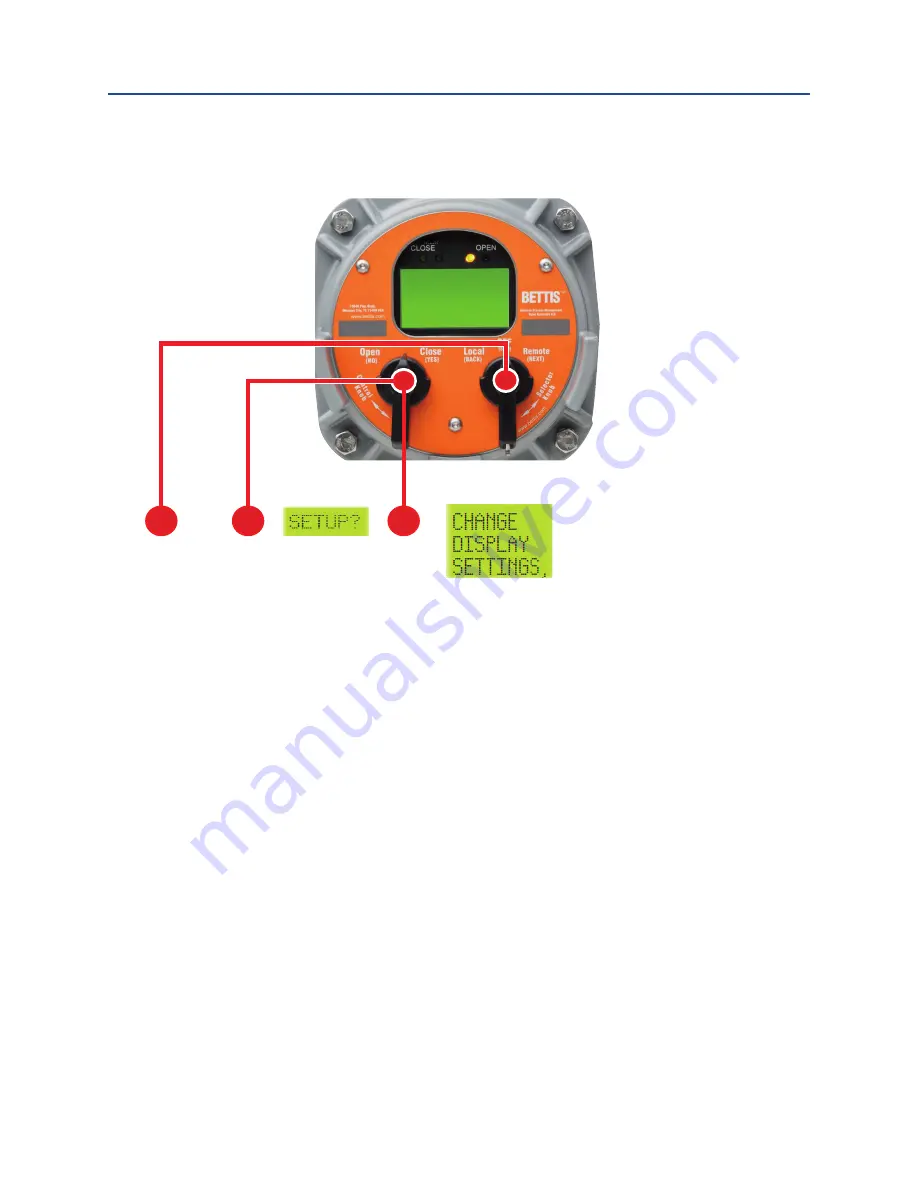 Bettis TEC2 Quick Start Manual Download Page 11