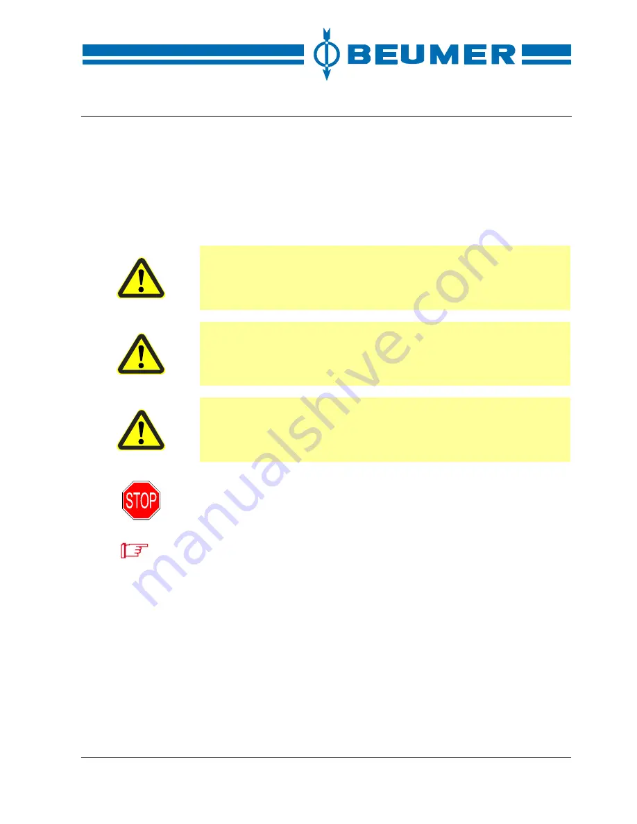 Beumer stretch hood S Operating Instructions Manual Download Page 31