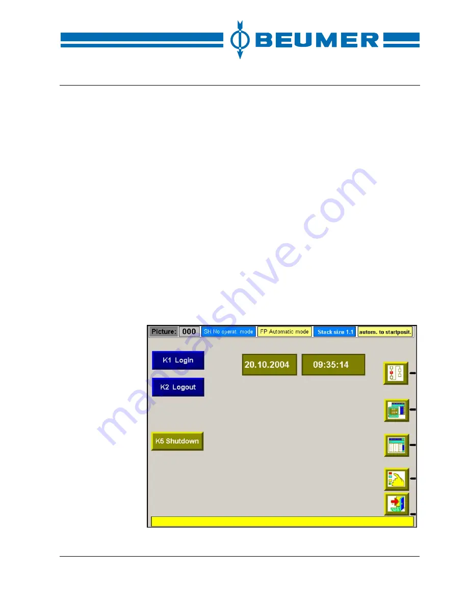 Beumer stretch hood S Operating Instructions Manual Download Page 59