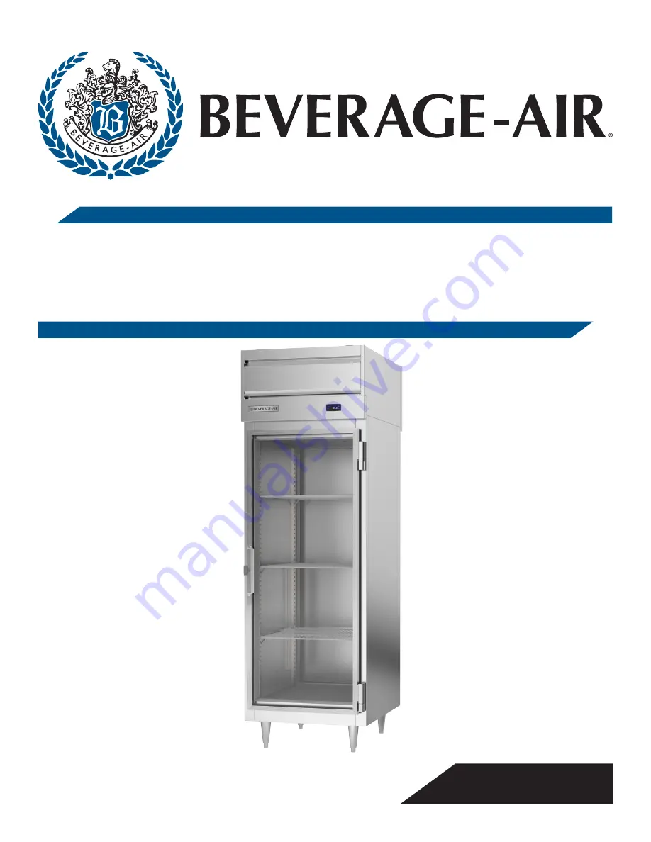 Beverage-Air FB12HC-1G Скачать руководство пользователя страница 1