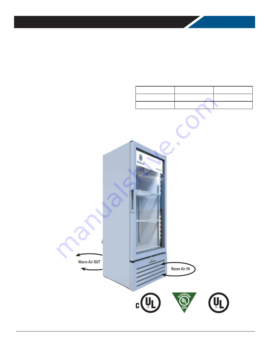 Beverage-Air MT06 Скачать руководство пользователя страница 4