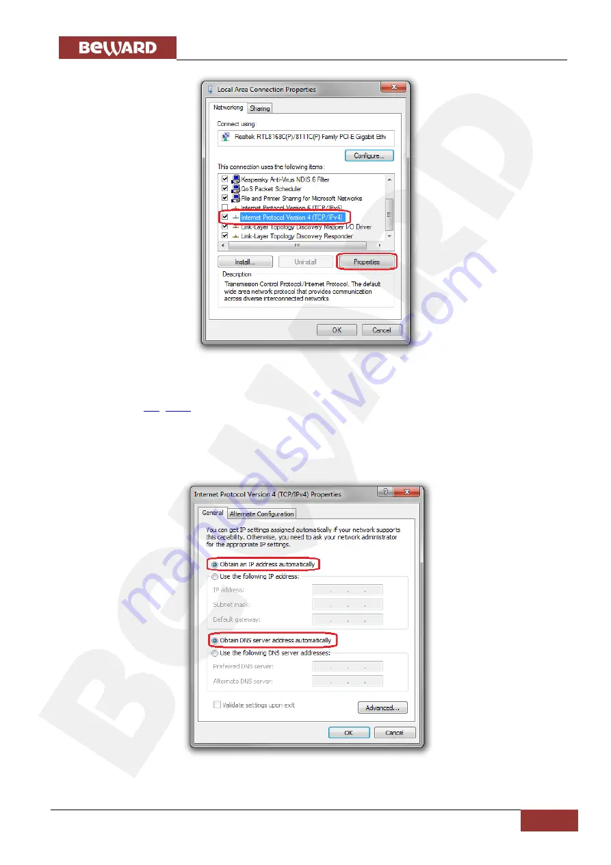 Beward DS06M(P) Installation & User Manual Download Page 43