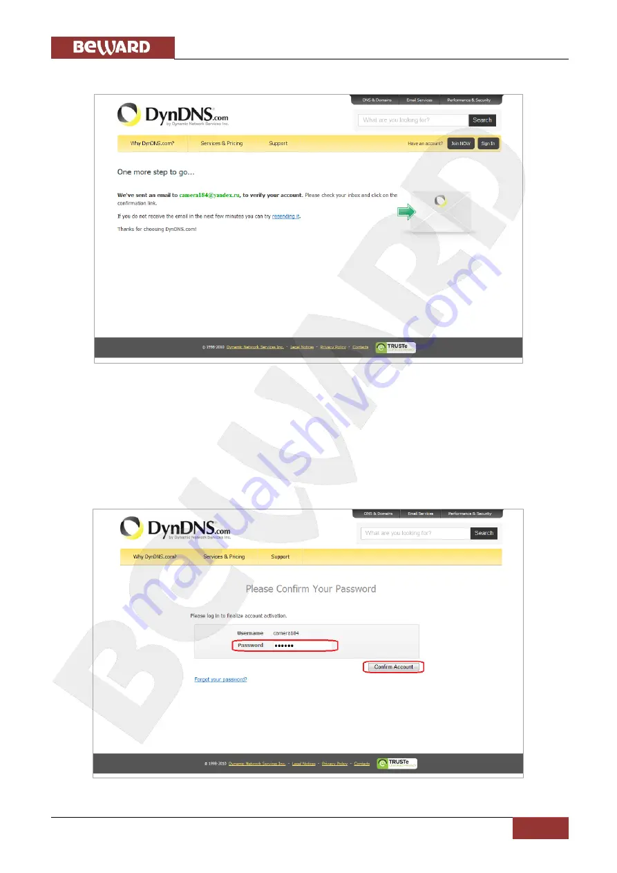 Beward N35110 User Manual Download Page 58