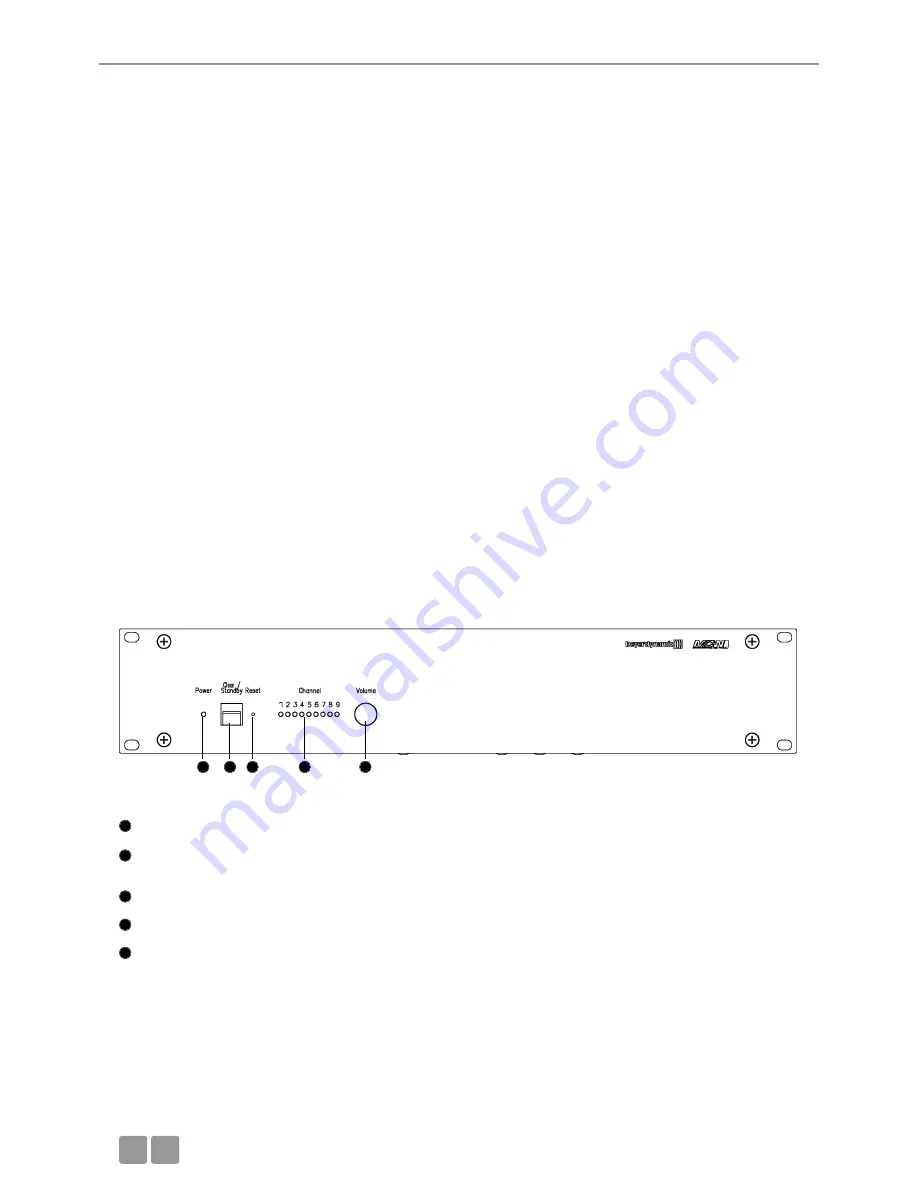 Beyerdynamic MCW-D 50 Operating Instructions Manual Download Page 6