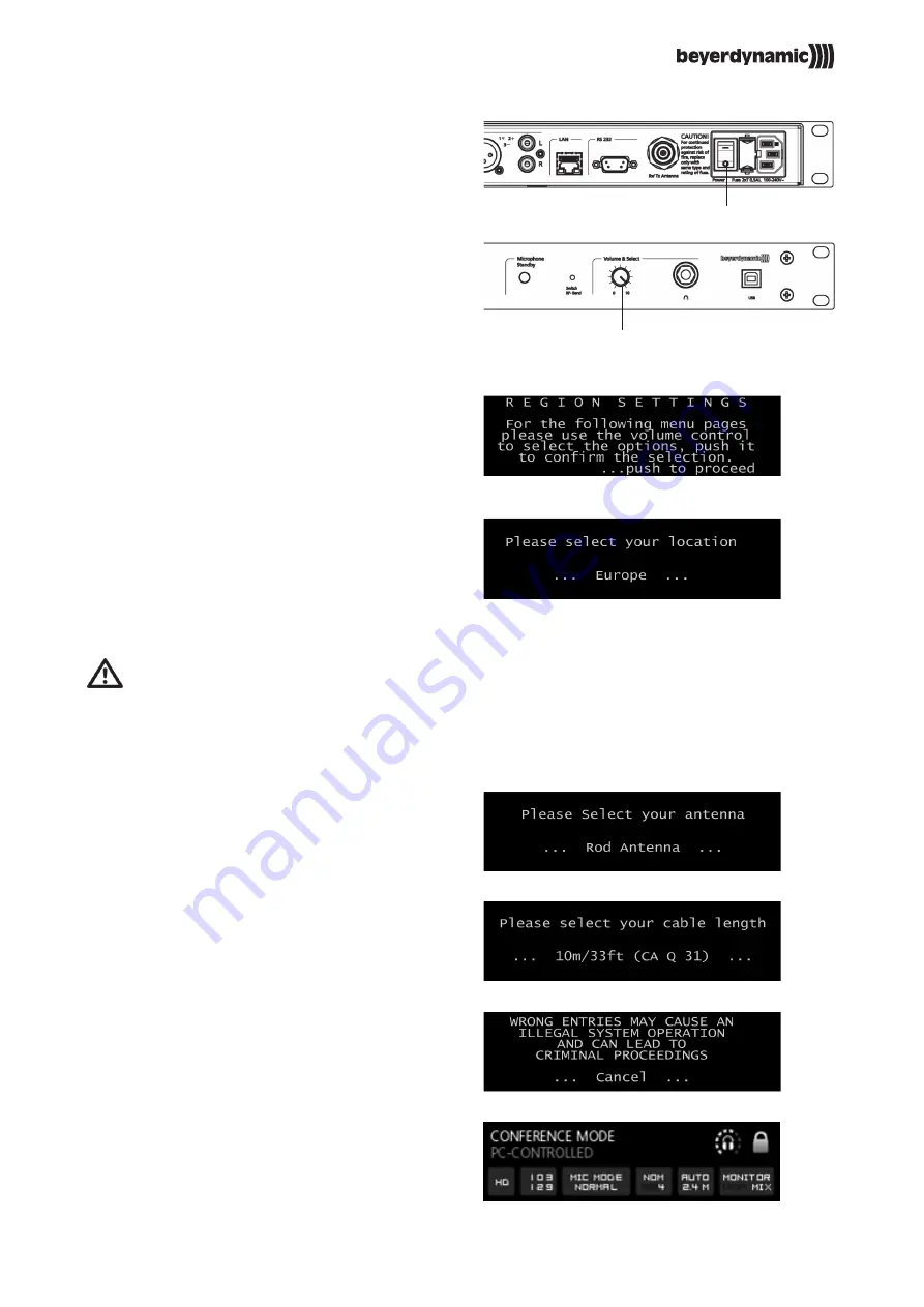 Beyerdynamic Quinta CU Initial Operation Download Page 2