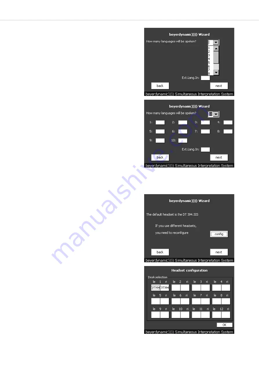 Beyerdynamic SIS Operating Instructions Manual Download Page 60