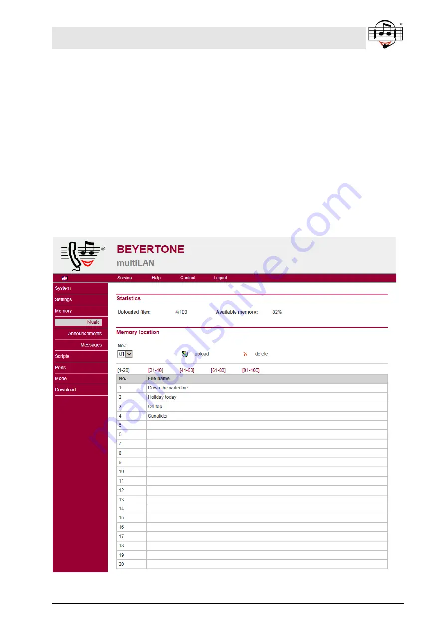 BEYERTONE multiLAN Installation Manual Download Page 15