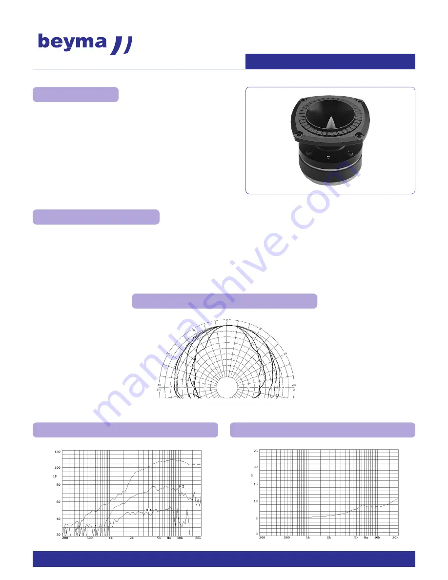 beyma CP12/N Скачать руководство пользователя страница 1