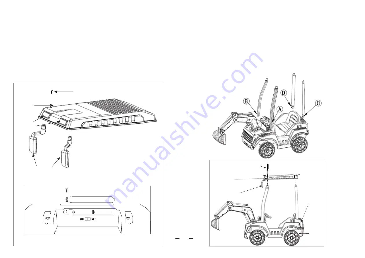 Beyond Infinity WONDERLANES BACKHOE 12690 Owner'S Manual Download Page 10