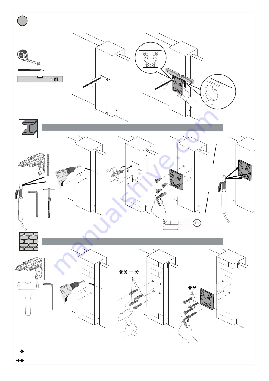 BFT E5 BT A12 Installation And User Manual Download Page 8