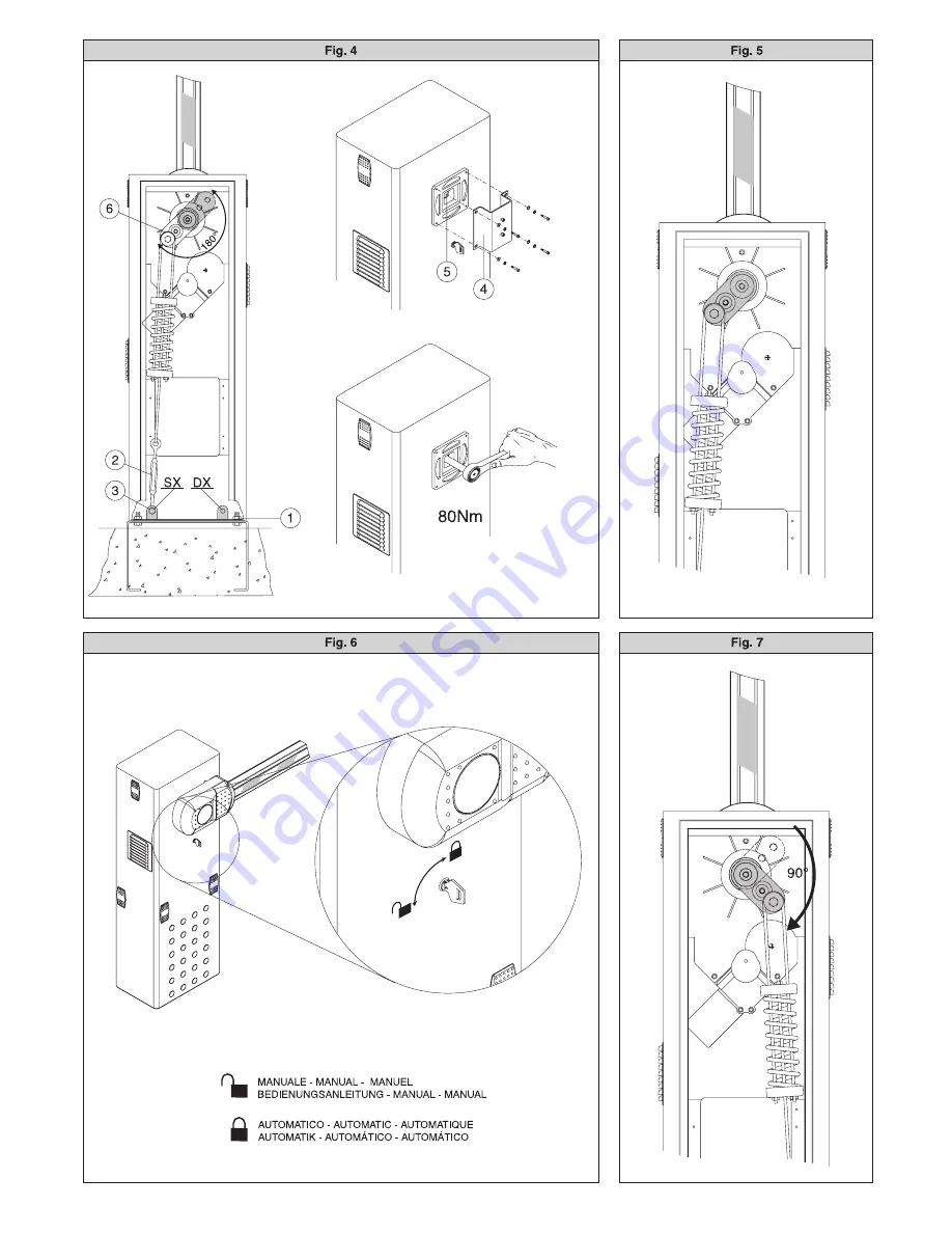 BFT MOOVI 30-50 ALPHA BOM Скачать руководство пользователя страница 34