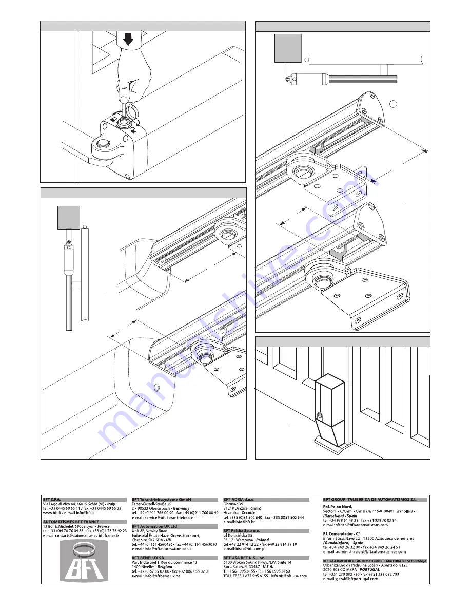 BFT PHOBOS N-PHOBOS N L Installation And User Manual Download Page 28